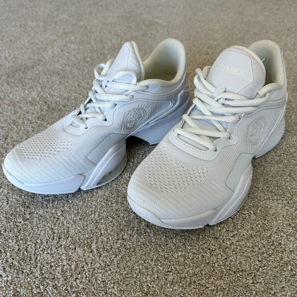 Zumba Fitness White Sneakers - Picture 3 of 6